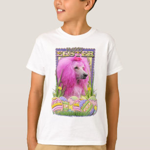 Ostereier-Cookies - Poodle - Rosa T-Shirt