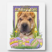 Ostereier-Cookies - Shar Pei Fotoplatte (Vorderseite)
