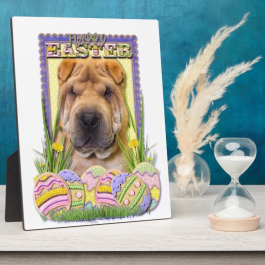 Ostereier-Cookies - Shar Pei Fotoplatte (Seite)