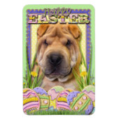 Ostereier-Cookies - Shar Pei Magnet (Vertikal)