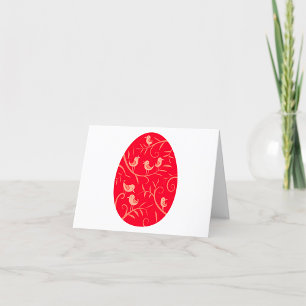 Ostereier Dankeskarte