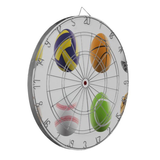 Ostereier Dartscheibe (Vorderseite Links)