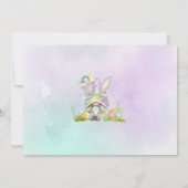 Ostereier: Dekorieren der Einladung (Rückseite)