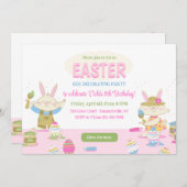 Ostereier Dekorieren Geburtstagsparty Einladungen (Vorne/Hinten)