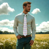 Ostereier Diamantmuster Krawatte