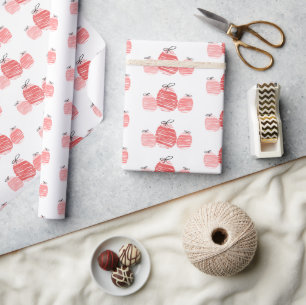 Ostereier Doodle Wrapping Paper Geschenkpapier