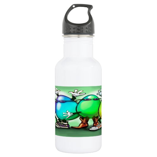 Ostereier Edelstahlflasche (Vorderseite)