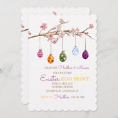 Ostereier Einladung (Vorne/Hinten)