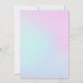 Ostereier Einladung (Rückseite)