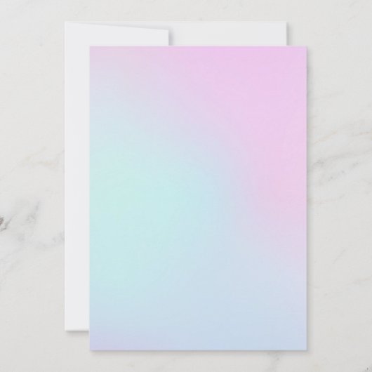 Ostereier Einladung (Rückseite)