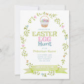 Ostereier Einladung (Vorderseite)