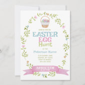 Ostereier Einladung (Vorderseite)