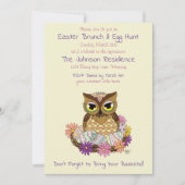 Ostereier Einladung (Vorderseite)