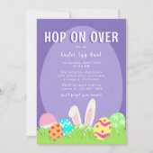 Ostereier Einladung (Vorderseite)