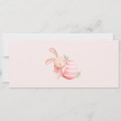 Ostereier Einladung, Osterfest Party Einladung (Rückseite)