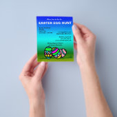 Ostereier - Einladung zur Budgethilfe Flyer (Gruppe)