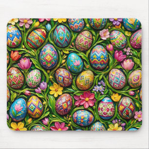 ~ OSTEREIER ~ Elegant dekoriert ~ Mousepad