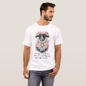 Ostereier. Eleganter Saal mit Blumen-Krone T-Shirt (Vorne ganz)