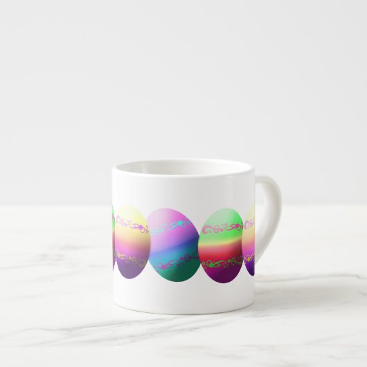 Ostereier Espresso Tasse (Vorderseite Rechts)