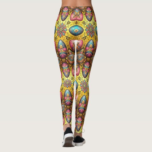 OSTEREIER ~ Extravaganza 3D ~ Leggings (Rückseite)