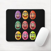 Ostereier Familie Matching Ostertagsgruppe Männer Mousepad (Mit Mouse)