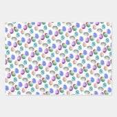 Ostereier, Färbeeier, Frühling, Ostereier, Party, Geschenkpapier Set (Vorderseite 3)