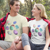 Ostereier farbenfroh dekorativ Ostereier Jagd Spaß T-Shirt