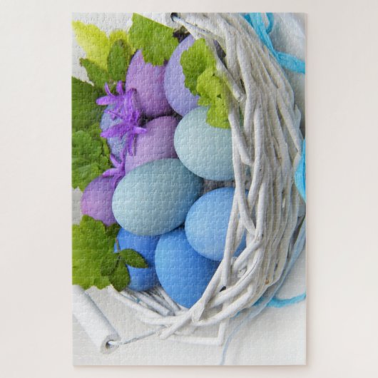 Ostereier farbenfroh puzzle (Vertikal)