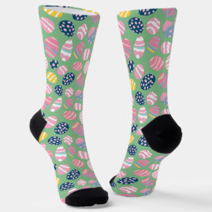 Ostereier farbenfrohe Muster Socken
