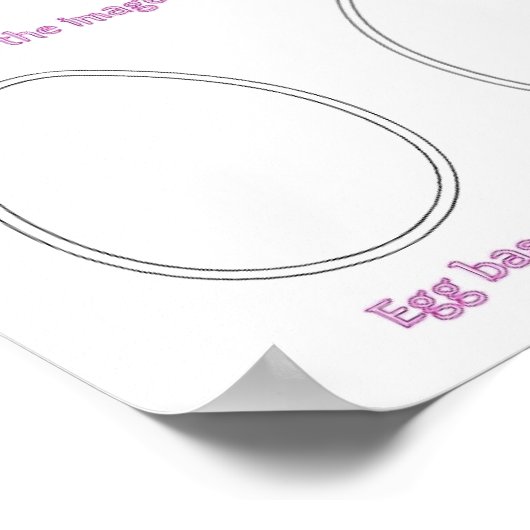 Ostereier-Farbspass! Poster (Ecke)