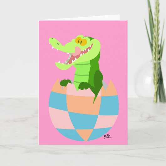 Ostereier! Feiertagskarte (Vorderseite)