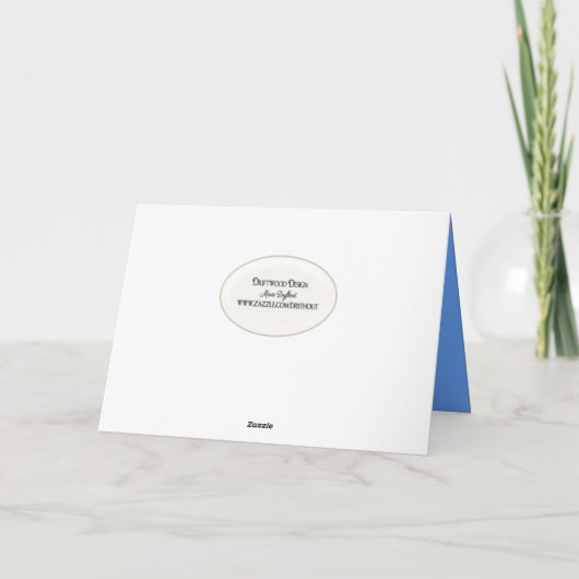 Ostereier Feiertagskarte (Rückseite)