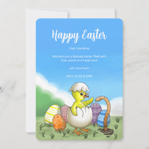 Ostereier Feiertagskarte