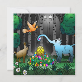 Ostereier Feiertagskarte