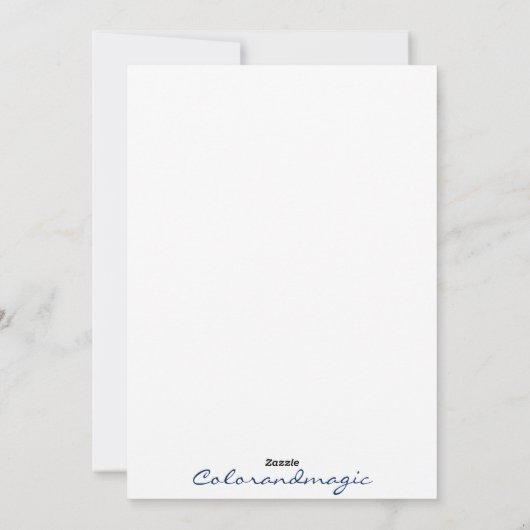 Ostereier Feiertagskarte (Rückseite)