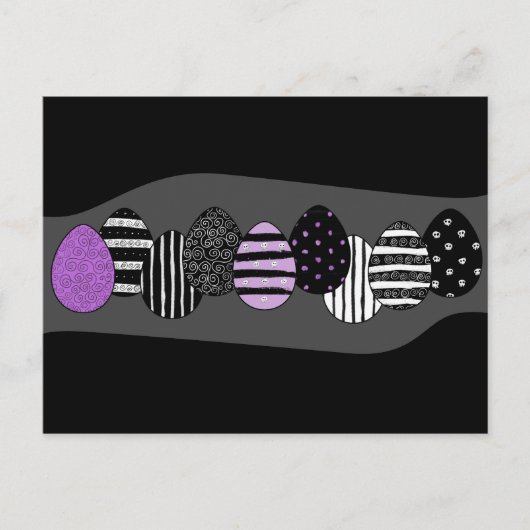 Ostereier Feiertagspostkarte (Vorderseite)