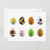 Ostereier Feiertagspostkarte (Vorne/Hinten)