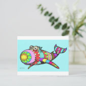 Ostereier Feiertagspostkarte (Stehend Vorderseite)