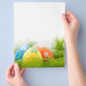 Ostereier Flyer (Hand)