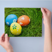 Ostereier Flyer (Hand)