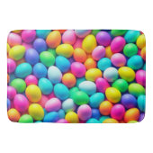 Ostereier/Frühling in hellen Farben Badematte (Vorderseite)