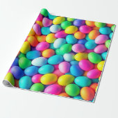 Ostereier/Frühling in hellen Farben Geschenkpapier (Ungerollt)