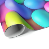 Ostereier/Frühling in hellen Farben Geschenkpapier (Rolleneckpunkt)