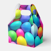 Ostereier/Frühling in hellen Farben Geschenkschachtel (Rückseite)