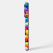 Ostereier/Frühling in hellen Farben iPhone Hülle (Linke Seite)