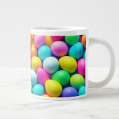 Ostereier/Frühling in hellen Farben Jumbo-Tasse (Rechts)