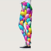 Ostereier/Frühling in hellen Farben Leggings (Links)