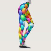 Ostereier/Frühling in hellen Farben Leggings (Rechts)