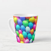 Ostereier/Frühling in hellen Farben Milchtasse (Linke Ecke)