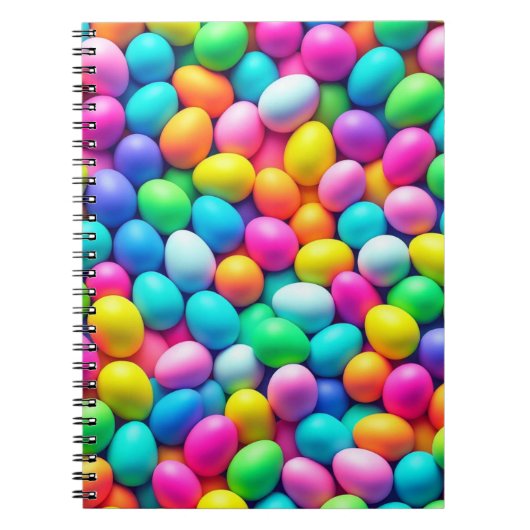 Ostereier/Frühling in hellen Farben Notizblock (Vorderseite)